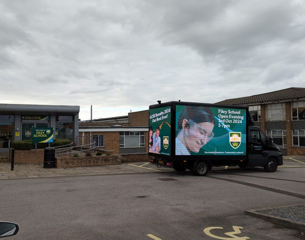 Filey School DigiVan Hire